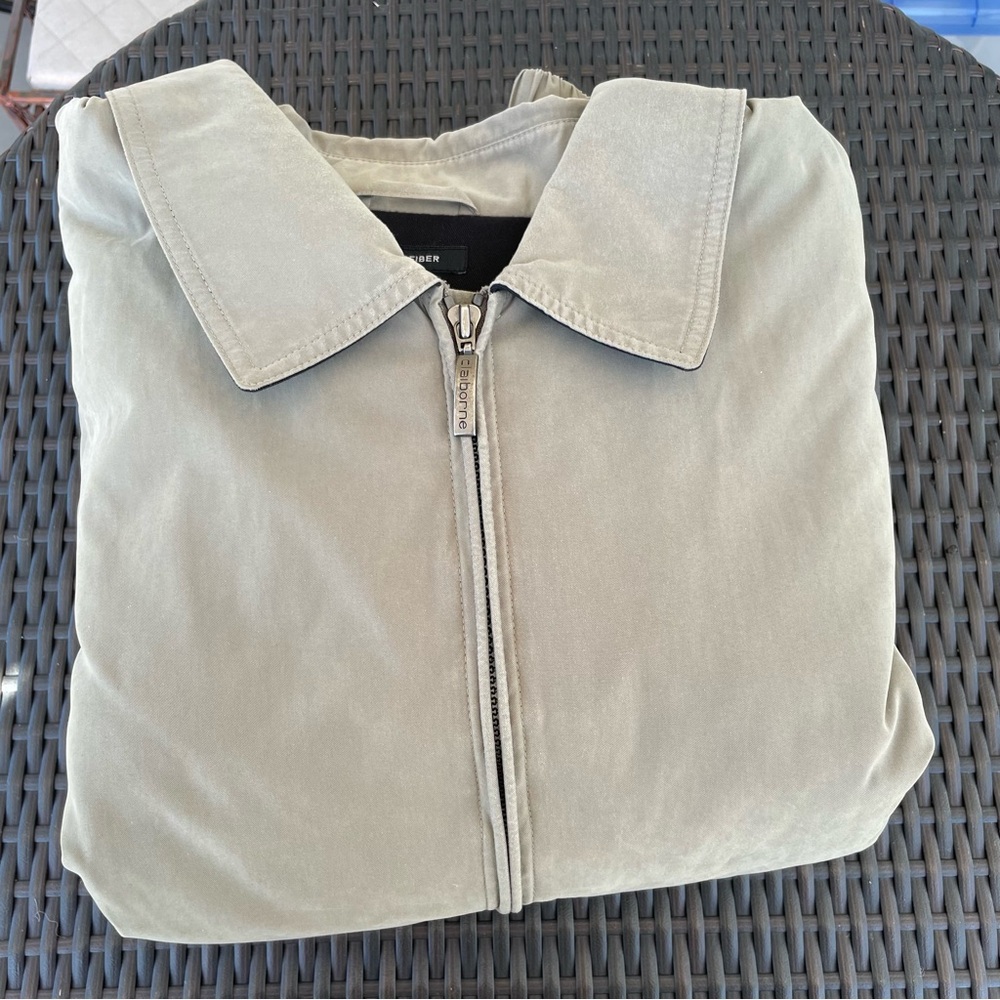 Claiborne Outwear Microfiber Thermolite Bomber Jacket Size XXL - Picture 10 of 13